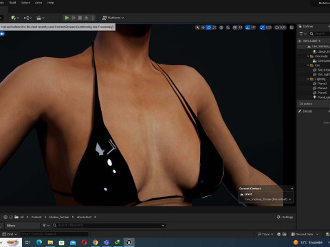 Kali - Afro Essence Realistic female 3D 모델