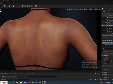 Kali - Afro Essence Realistic female 3D 모델