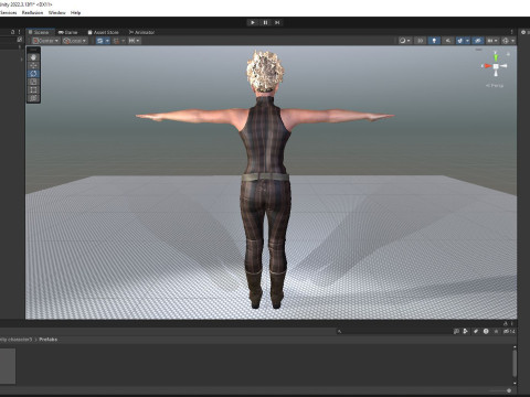 Kali - Jumpsuit Style 3Dモデル