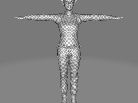 Kali - Wilderness Style 3D 모델