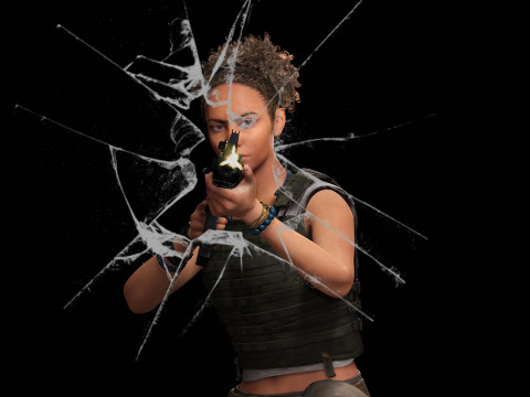 Kali - survival style Modèle 3D