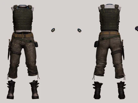 Kali - survival style 3D Model