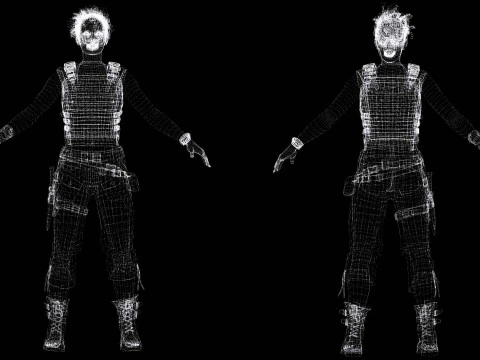 Kali - survival style 3D Model