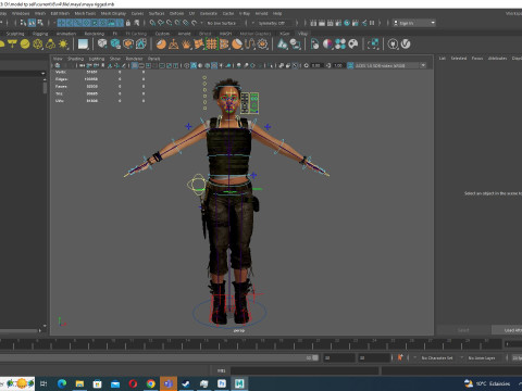 Kali - survival style Modèle 3D