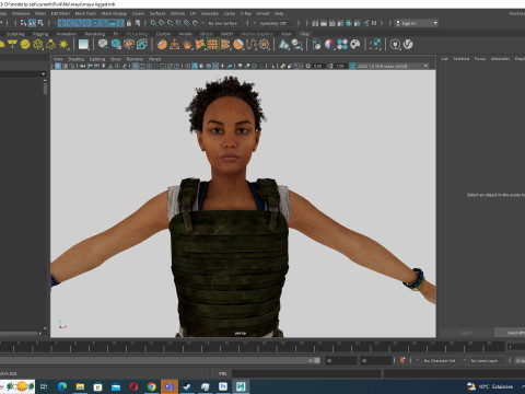 Kali - survival style Modèle 3D