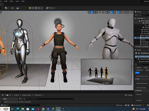 Kali - survival style Modèle 3D