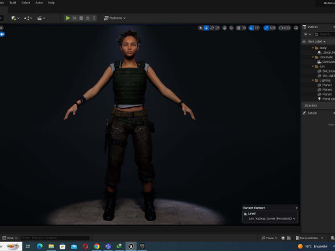 Kali - survival style Modèle 3D