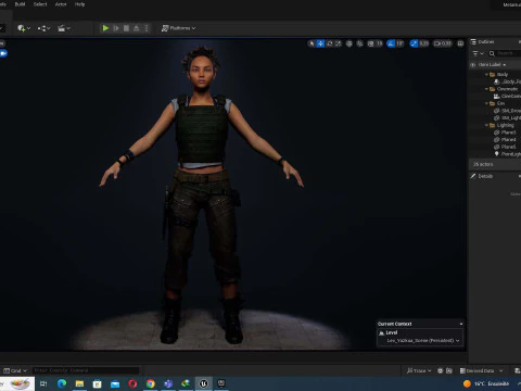 Kali - survival style 3D Model