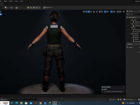 Kali - survival style Modèle 3D