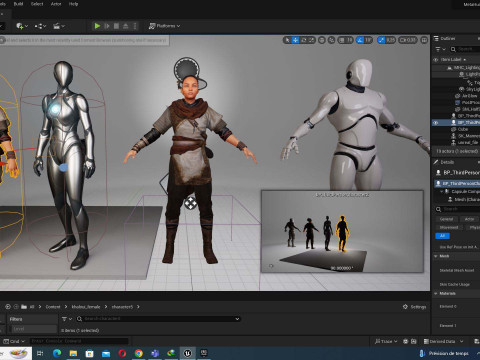 Kali - Primitive Style 3D Model