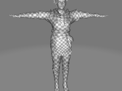 Kali - Primitive Style 3D Model