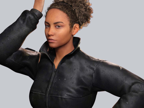 Kali - Casual Style 3D Модель