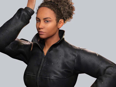Kali - Casual Style 3D Model