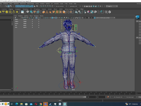 Kali - Casual Style 3D Модель