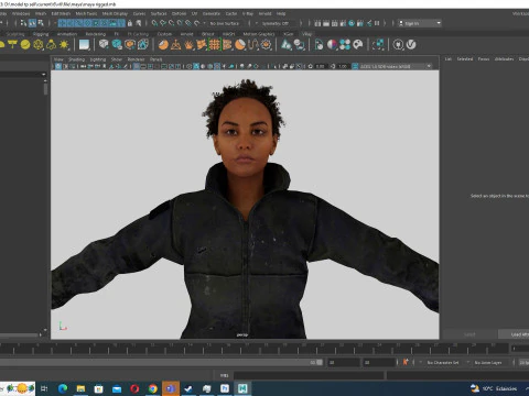 Kali - Casual Style 3D Model