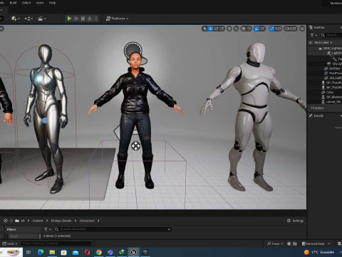 Kali - Casual Style 3D Model