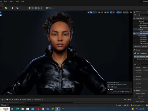 Kali - Casual Style 3D Model