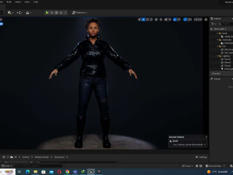 Kali - Casual Style 3D Model