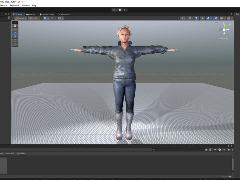 Kali - Casual Style 3D Модель