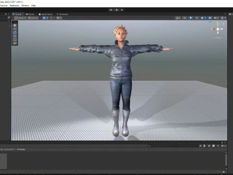 Kali - Casual Style 3D Model