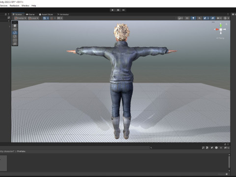 Kali - Casual Style 3D Модель