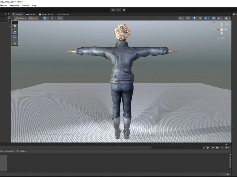 Kali - Casual Style 3D Model