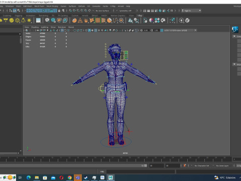 Kalii - Police Attire 3D मॉडल