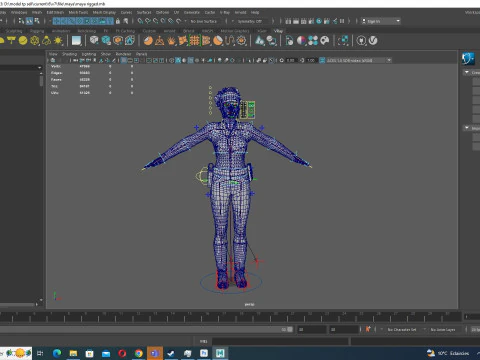 Kalii - Police Attire 3D Model