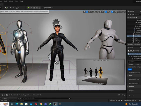 Kalii - Police Attire 3D Model