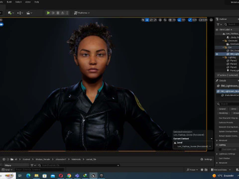 Kalii - Police Attire 3D Model