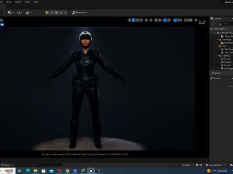 Kalii - Police Attire 3D Model