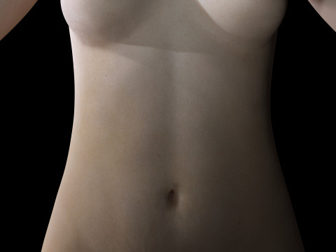 Ava - Realistic Woman Prefect Base Shape 3D 모델