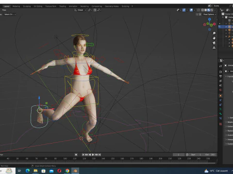 Ava - Realistic Woman Prefect Base Shape 3D Model