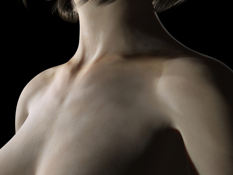 Rin - Realistic Asian Girl Hd 3D 模型