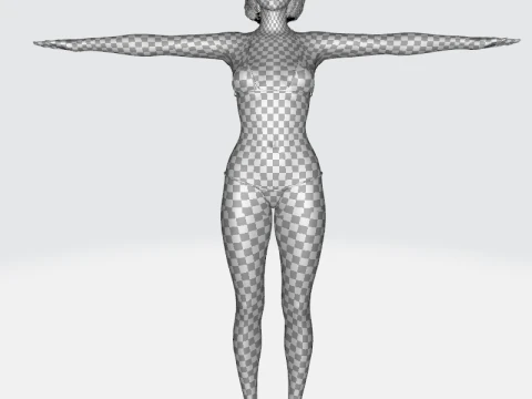 Rin - Fille asiatique r&eacute;aliste Hd Modèle 3D