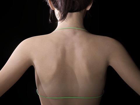 Nora - Girl In Bikini Model 3D