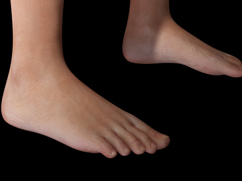 Farah -Realistic Middle Age Women Model 3D