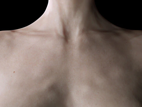 Mariya - Realistic Skinny Woman Base Mesh 3D Model