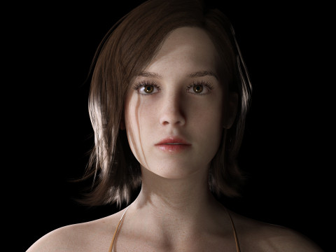 Sabrina -Realistic Woman Hd 4K 3D Model