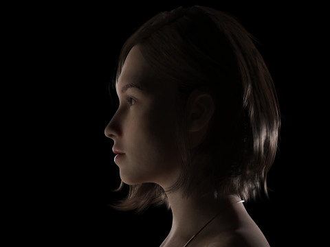 Sabrina -Realistic Woman Hd 4K 3D Model