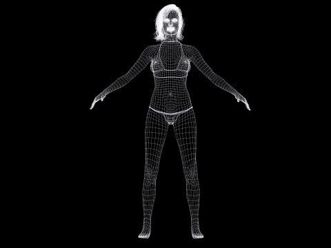 Sabrina -Realistic Woman Hd 4K 3D Model