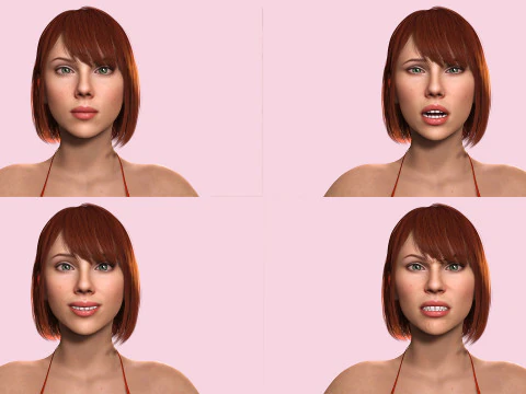 Scarlett- Realistic Woman Hd Ready To Render 3D Model