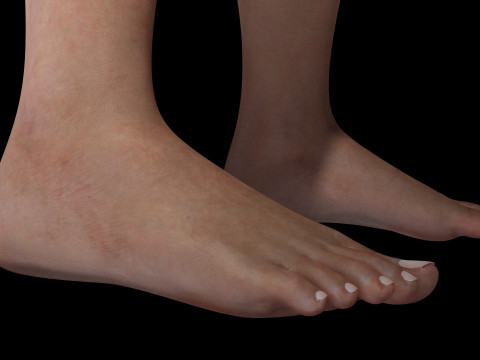 Scarlett- Realistic Woman Hd Ready To Render Modelo 3D