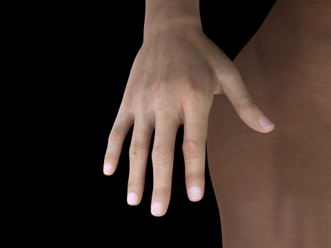 Scarlett- Realistic Woman Hd Ready To Render Modelo 3D