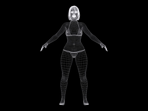 Scarlett- Realistic Woman Hd Ready To Render Modelo 3D