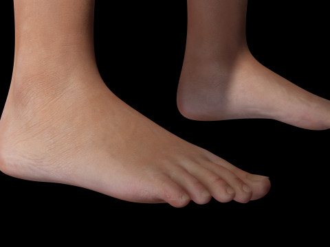 Jia - Realistic Cute Asian Girl 3D 모델