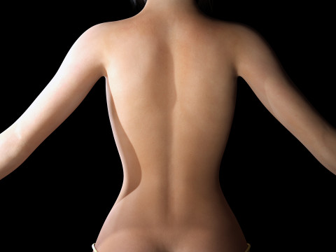 Jia - Realistic Cute Asian Girl 3D 모델