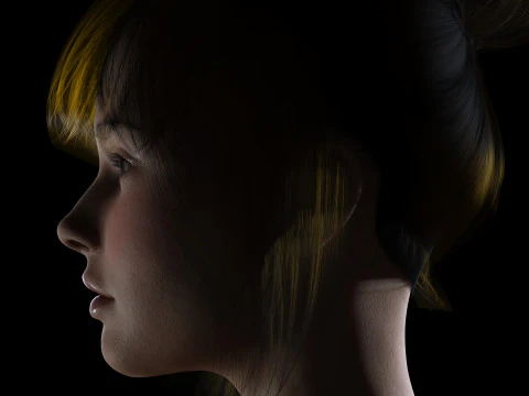 Ella Realistic Woman Ready 3D Model