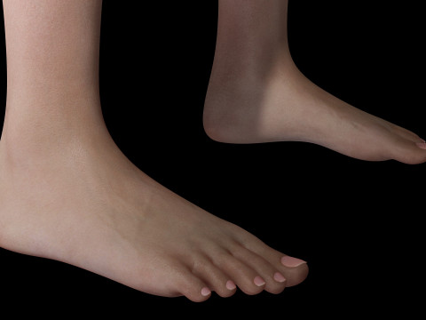 Ella Realistic Woman Ready 3Dモデル