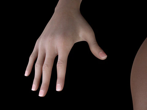 Ella Realistic Woman Ready 3D Model